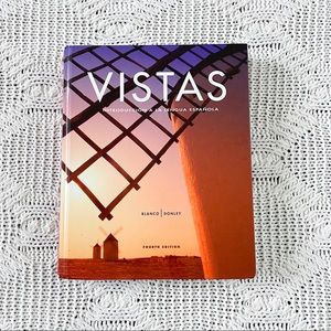 Vistas Introduction A La Lengua Espanola College Textbook Fourth Edition Used